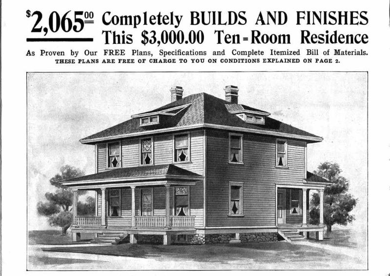 Photo of a sears home catalog